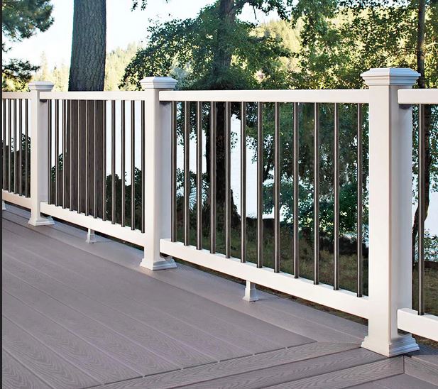 Trex charcoal black railing